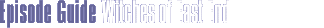 Episode Guide